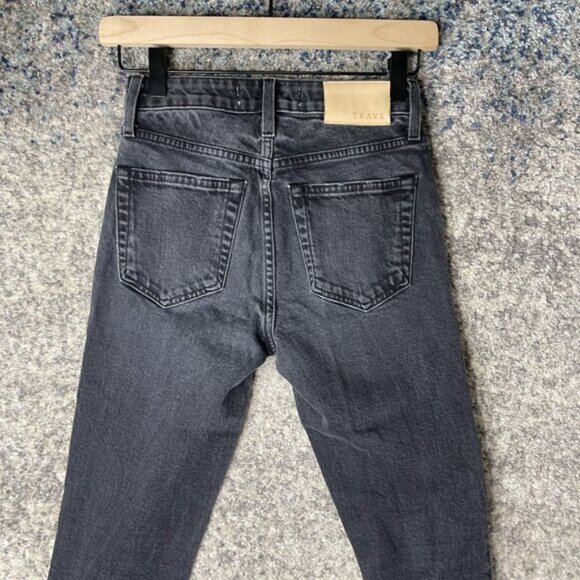 Trave Jeans Womens 24 Irina Road To Nowhere High Rise Skinny Distressed Denim Pa - Picture 8 of 10